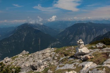 Dachstein Avusturya Alpleri doğal manzara
