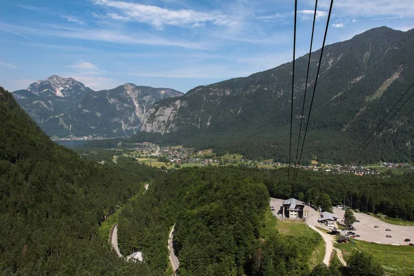 Teleférico al glaciar Dachstein en Austria — Foto de Stock