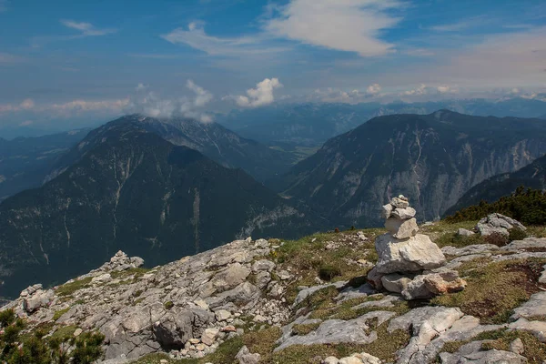 Paisagem cênica dos Alpes Austríacos do Dachstein — Fotografia de Stock