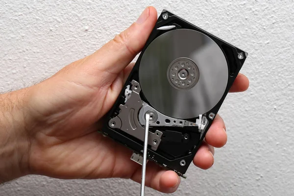 Computer - Open external hard drive is repaired