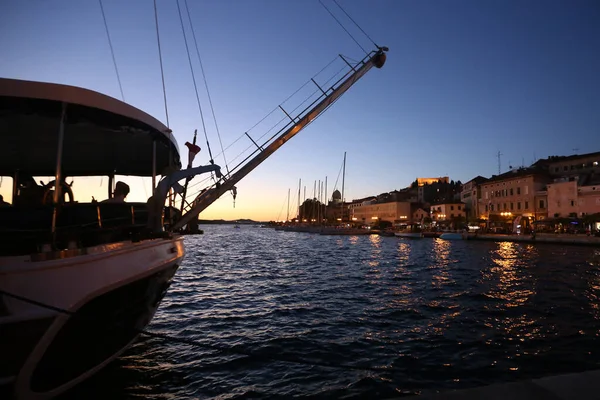 Beautiful Summer Sunset Sea Croatia — Stock Photo, Image