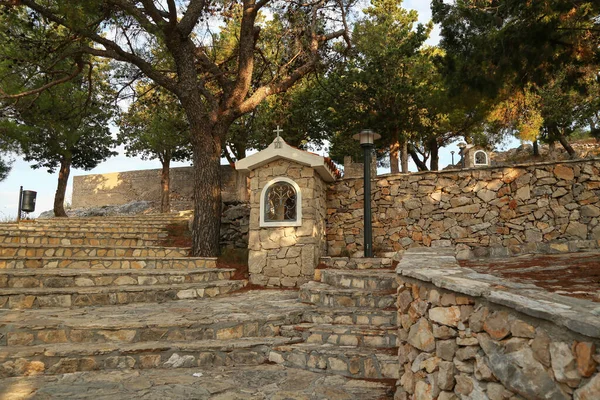 Iglesia Tribunj Municipio Del Condado Sibenik Knin Croacia — Foto de Stock