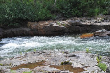 Nehir temiz hava öldü göksel diş Rusya Sibirya dağlar Turizm su güzel yollar