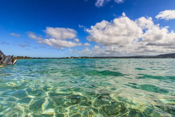Ile aux Phare, Mauritius çevresindeki adalardan ve plajlardan manzara