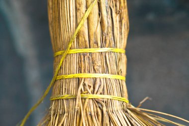 İlginç yaratıcı saman doku. Arka plan sanat