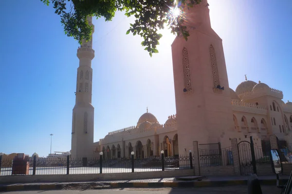 Krásné Mešity Slunci Svatyně Muslimského Světa Fotografie Fotobanky — Stock fotografie