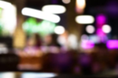 Güzel Bokeh şehir manzarası arka planı. Tasarımınız için stok renkli resim