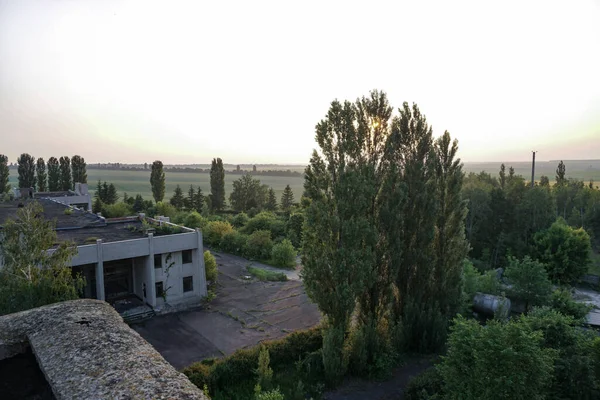 Ruinas Edificios Abandonados 1986 Arquitectura Soviética Chernobyl Peligro Infección Personas —  Fotos de Stock