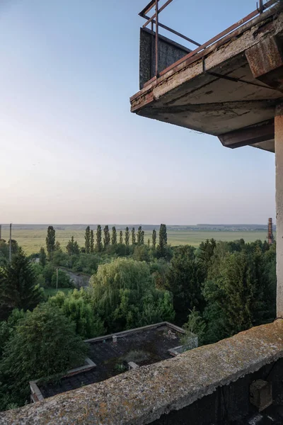 Ruins Abandoned Buildings 1986 Soviet Architecture Chernobyl Danger Infection People — Stock Photo, Image