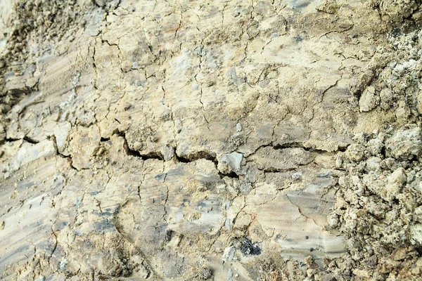 Текстура Высушенной Сырой Земли Песка Предпосылки Дизайна — стоковое фото