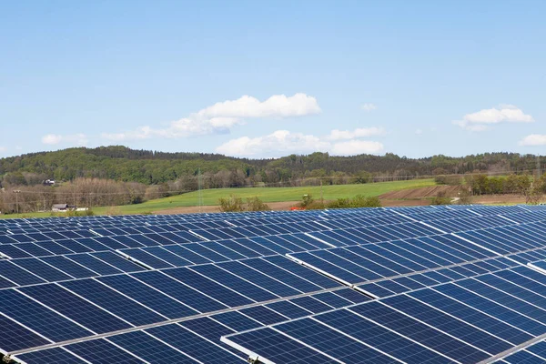 Energía Renovable Paneles Solares —  Fotos de Stock