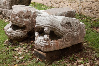 Chichen Itza, Yucatan, Meksika için Maya Piramit El Castillo 