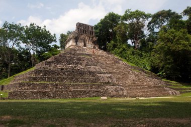 Palenque Mayan ruins, Chiapas, Mexico clipart