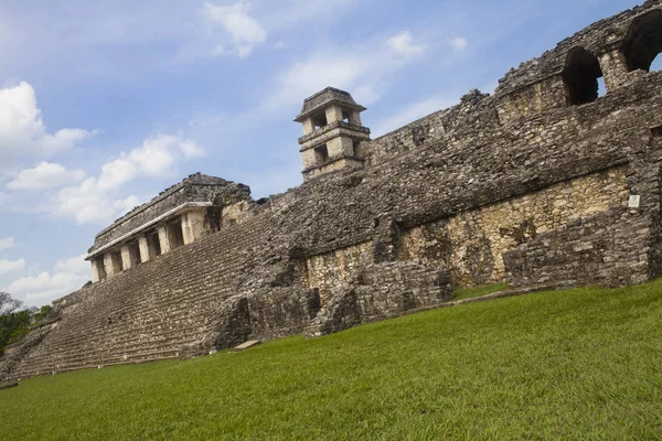 Palenque Mayan Ruínas Chiapas México — Fotografia de Stock