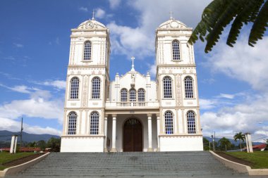 Church in the town of Sarchi, Costa Rica clipart