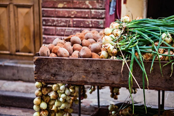 Fruit Vegetables Stand Old Town Havana Vieja Cuba — Stock Photo, Image