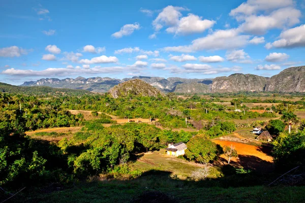 Cuba Weergave Van Valle Viñales Unesco World Heritage Site — Stockfoto