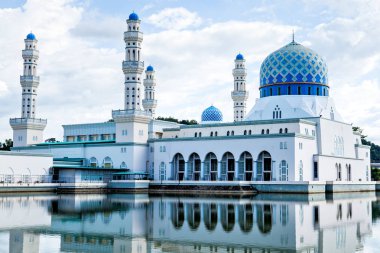Kota Kinabalu Şehir Camii, Sabah, Borneo, Malezya