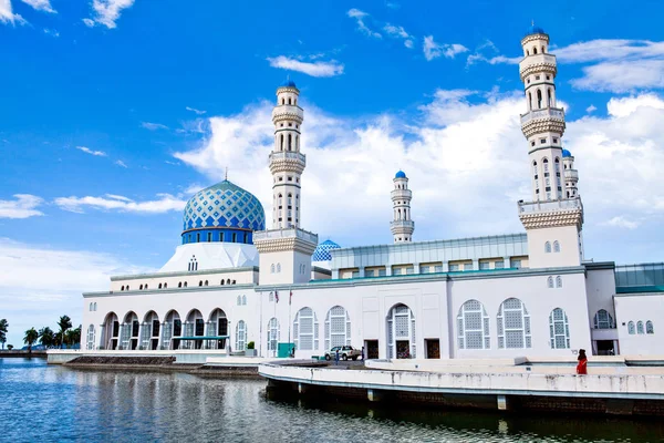 Mezquita Kota Kinabalu Sabah Borneo Malasia — Foto de Stock