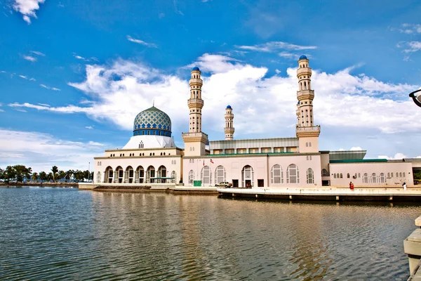 Mezquita Kota Kinabalu Sabah Borneo Malasia — Foto de Stock