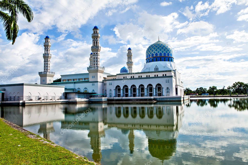 Kota Kinabalu City Mosque, Sabah, Borneo, Malaysia