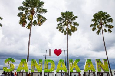 Aşk Sandakan İşareti, Sabah, Borneo, Malezya