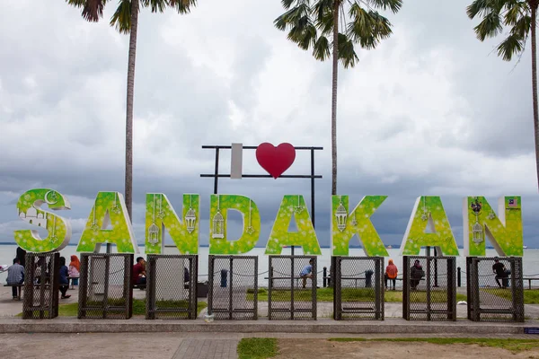 Aşk Sandakan İşareti, Sabah, Borneo, Malezya