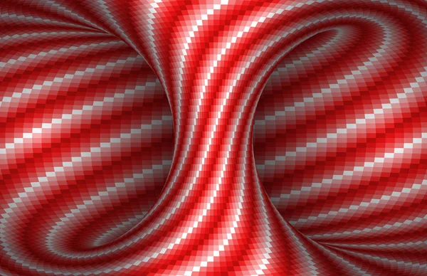 Rörlig Spiral Hyperboloid Bakgrund Optisk Illusion Vektorillustration — Stock vektor