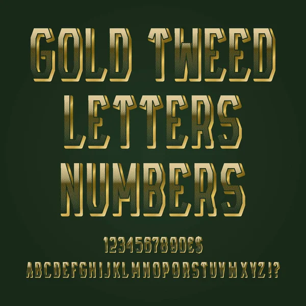 Altın tüvit harfler, sayılar, dolar ve euro para birimi işaretler, ünlem işareti ve soru işaretleri.
