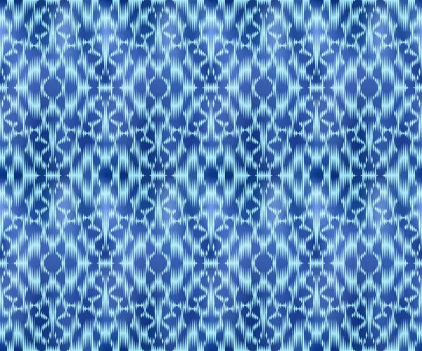 Indigo shibori tissu teint motif sans couture. Jeans fond original . — Image vectorielle