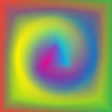 Soyut renkli harmanlanmış spiral arkaplan