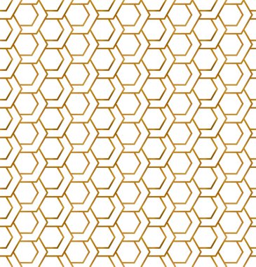 Doğulu narin süslemeleri olan kusursuz altın desenler..