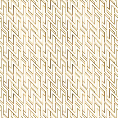 Doğulu narin süslemeleri olan kusursuz altın desenler..