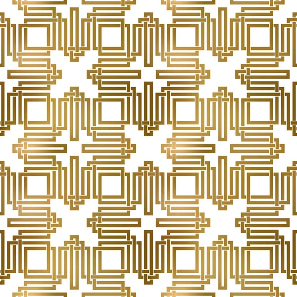 Abstract Herhaalbare Achtergrond Van Gouden Gedraaide Stroken Swatch Van Gouden — Stockvector