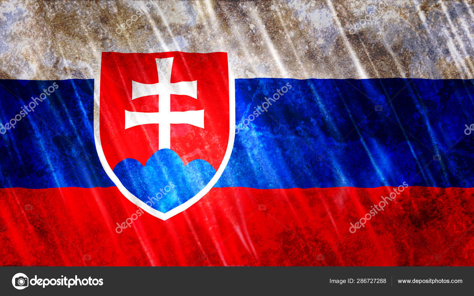 Slovakia Flag Print Wallpaper Purposes Size 7680 Width 4320 Height Stock Photo Image By C Kreativorks 286727288