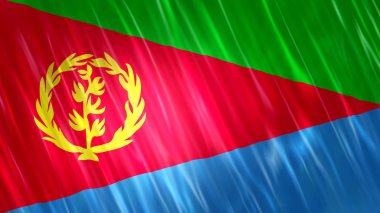 Baskı, Wallpaper amaçları, boyut: 7680 (Width) x 4320 (yükseklik) piksel, 300 dpi, jpg formatında Eritre bayrağı