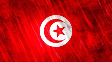 Tunus Bayrağı Baskı, Duvar Kağıdı Amaçlı, Boyut : 7680(Genişlik) x 4320(Yükseklik) Piksel, 300 dpi, Jpg Formatı