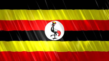 Baskı için Uganda Bayrağı, Duvar Kağıdı Amaçlı, Boyut : 7680(Genişlik) x 4320(Yükseklik) Piksel, 300 dpi, Jpg Formatı