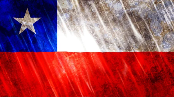 Флаг Чили Печати Обои Цели Размер 7680 Ширина 4320 Высота — стоковое фото