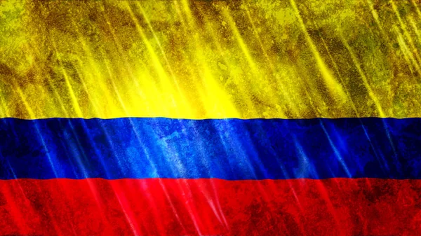 Kolumbia Flaga Druku Tapeta Celów Rozmiar 7680 Szerokość 4320 Wysokość — Zdjęcie stockowe
