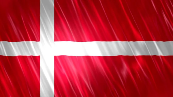 Δανία Σημαία Για Εκτύπωση Σκοπούς Ταπετσαρίας Μέγεθος 7680 Πλάτος 4320 — Φωτογραφία Αρχείου