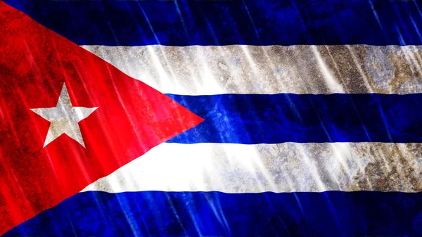 Cuba Bandiera Stampa Sfondi Desktop Dimensioni 7680 Larghezza 4320 Altezza — Foto Stock