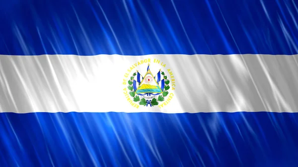 Флаг Сальвадора Печати Обои Цели Размер 7680 Ширина 4320 Высота — стоковое фото