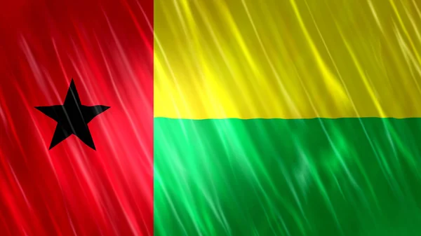 Guinea Bissau Flagge Zum Drucken Tapete Größe 7680 Breite 4320 — Stockfoto