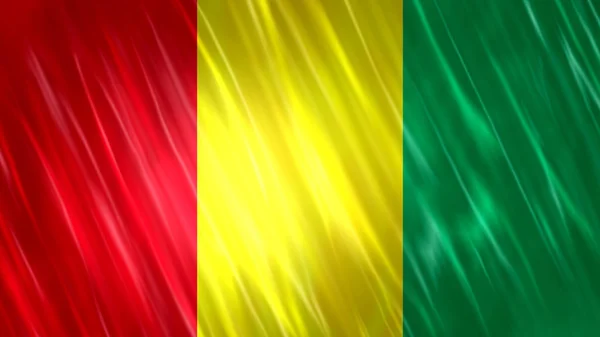 Guinea Flag Print Wallpaper Purposes Size 7680 Width 4320 Height — Stock Photo, Image
