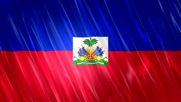 Haiti Zászló Nyomtatás Háttérkép Célokra Méret 7680 Szélesség 4320 Magasság — Stock Fotó