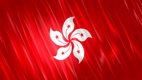 Hong Kong Flag Print Wallpaper Purposes Size 7680 Width 4320 — Stock Photo, Image