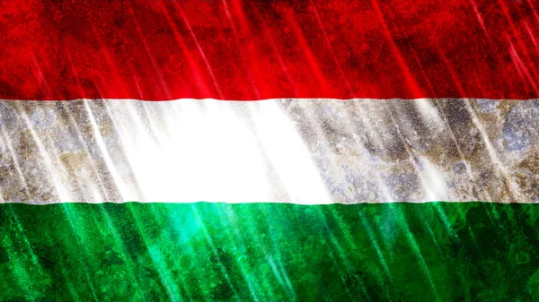 Bandera Hungría Para Imprimir Fondos Pantalla Tamaño 7680 Ancho 4320 — Foto de Stock