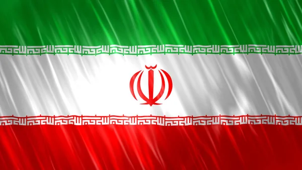 Iranische Flagge Für Druckzwecke Tapete Größe 7680 Breite 4320 Höhe — Stockfoto