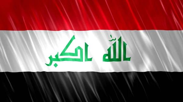 Irakische Flagge Für Druckzwecke Tapete Größe 7680 Breite 4320 Höhe — Stockfoto